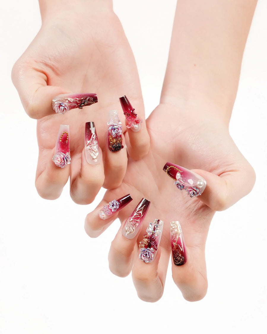Nocturnal Rose Radiance