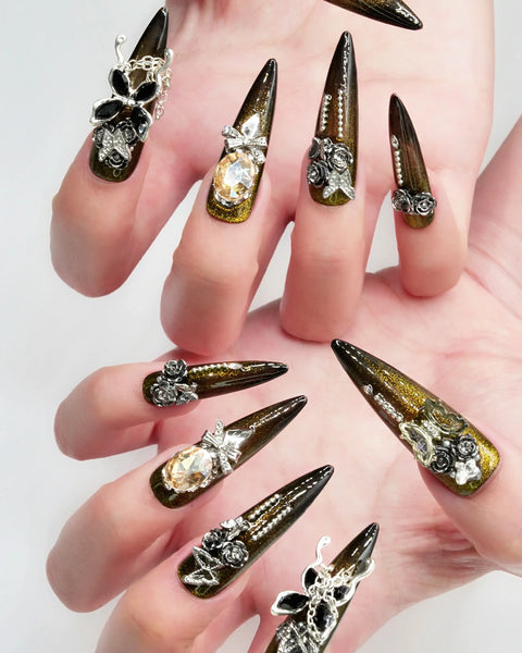 Black-Gold Butterfly