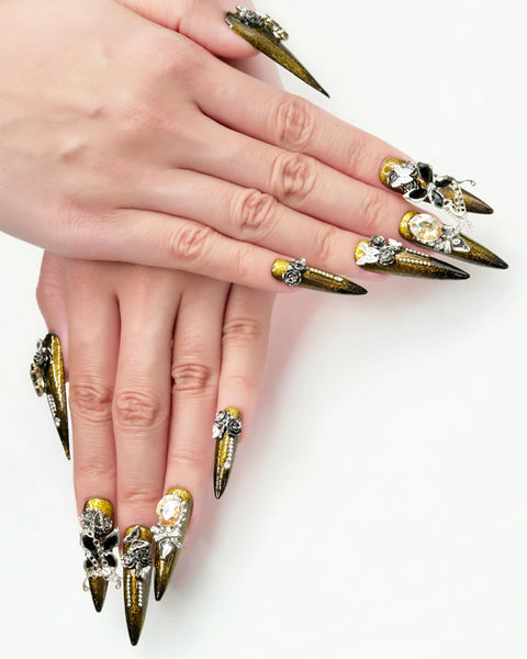 Black-Gold Butterfly