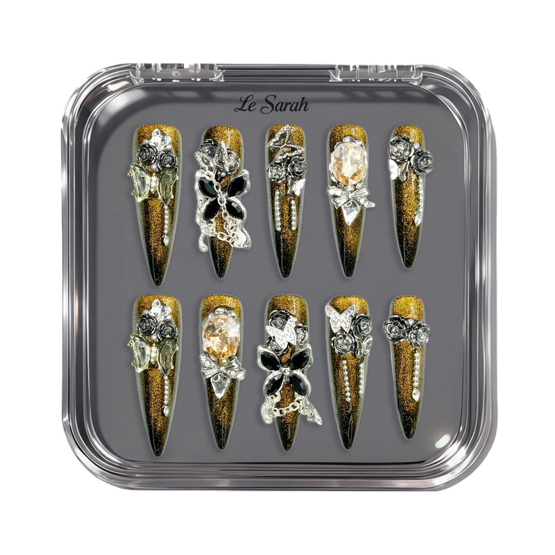 Black-Gold Butterfly