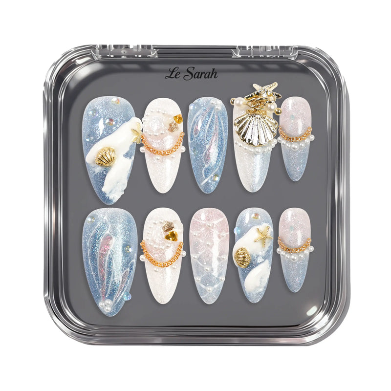 Mermaid Pearl & Shell Shadow