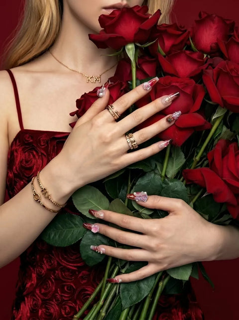 Nocturnal Rose Radiance